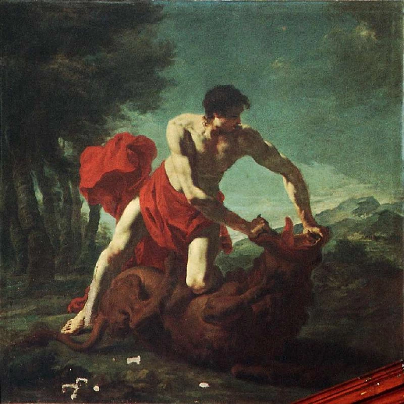 Davide uccide il leone